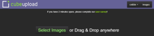 英国老牌免费在线图床 无限容量 Cubeupload-六美分.NET