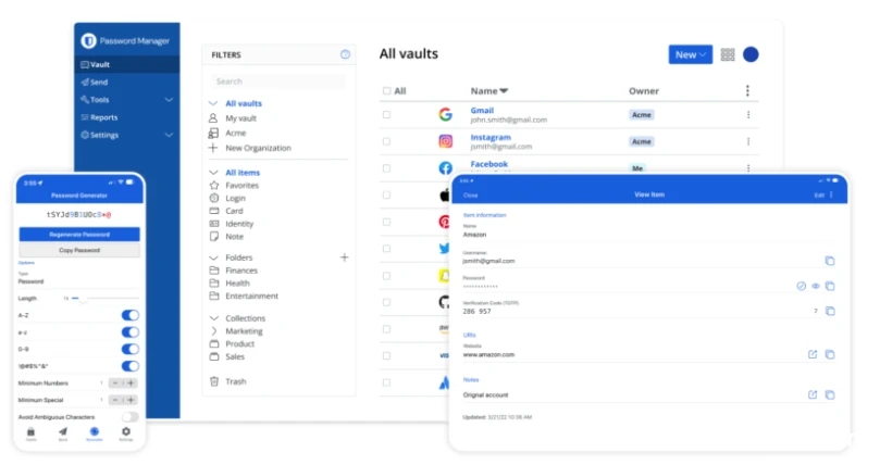 自建 Bitwarden 密码管理器！完全免费开源，轻量级，安全又可靠！-六美分.NET