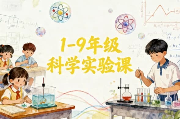 1-9年级科学实验课-六美分.NET