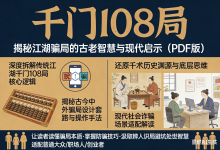 《千门 108 局》：揭秘江湖骗局的古老智慧与现代启示（PDF 版）-六美分.NET
